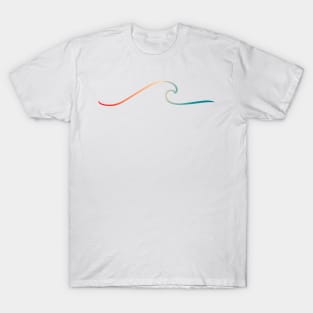 Rainbow wave T-Shirt